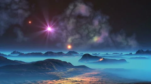 The Fall Of The Meteorite (UFO) Stock Footage