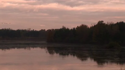 Fall morning Stock Footage 72572074