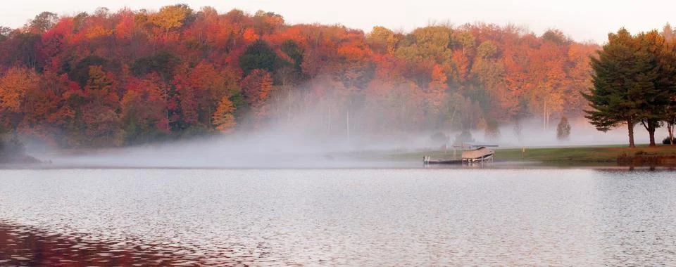 Fall Morning Stock Photos