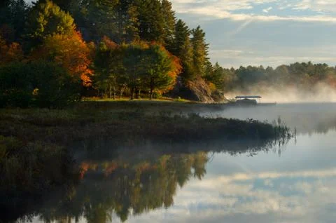 Fall Morning Stock Photos
