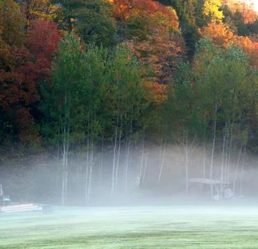 Fall Morning Stock Photos