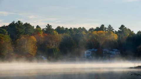 Fall Morning Stock Photos