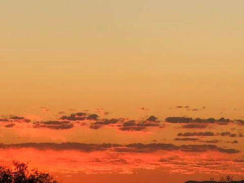 FALL MORNING SKY Stock Photos