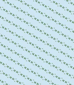 Fall mossy brick contour tile using layered tree-line texture and pale leaf.. Stock Illustration