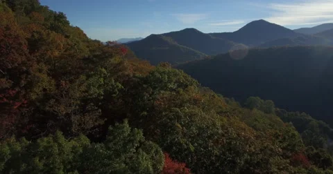 Fall Mountains - Aerial Stock Footage 60644829