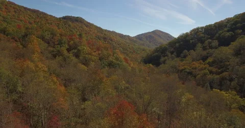 Fall Mountains - Aerial Stock Footage 60644858