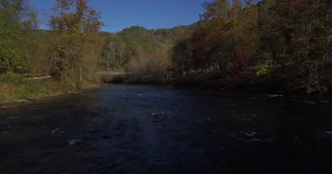 Fall Mountains - Aerial Stock Footage 60645128