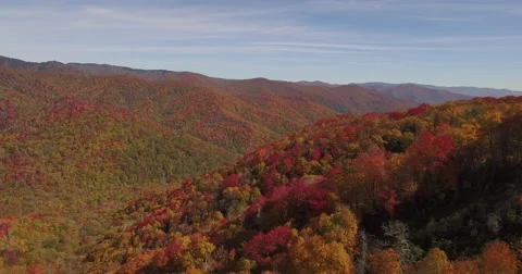 Fall Mountains - Aerial Stock Footage 60982187