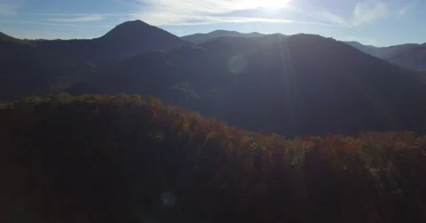 Fall Mountains - Aerial Stock Footage 60982189