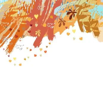 Fall or autumn banner background Stock Illustration