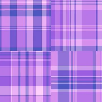 Fall plaid bundle optimized for digital marketing. Seasonal tartan assets a.. Stock Illustration