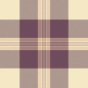 Fall plaid seamless texture, page check tartan background. Damask fabric pa.. Illustrazione stock