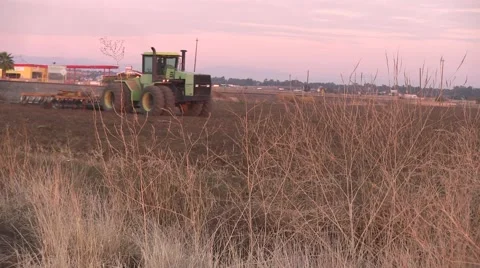 Fall plowing Video stock 43330091