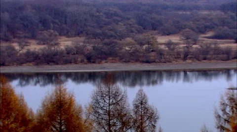 Fall River，North of China Video stock 60589717