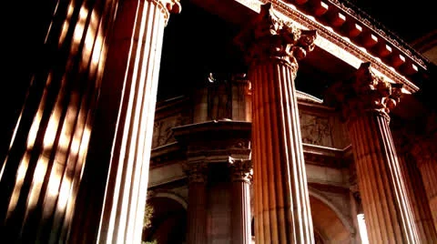 The Fall of Rome pan in Stock Footage 27135447