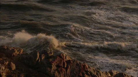 Before the fall of the sea  Stock-Footage 58367334