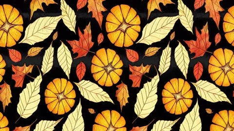Fall Seamless Loopable Animation Stock Footage 215439254