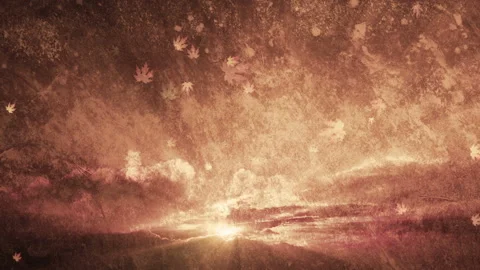 Fall Season Background Loop Stock Footage 162708052