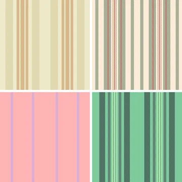 Fall striped bundle optimized for digital marketing. Seasonal lines assets .. Stock Illustration