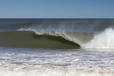 Fall Surf in Nags Head II 스톡 사진