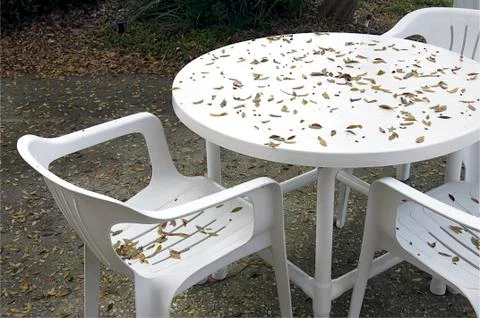 Fall table Stock Photos