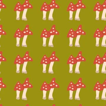 Fall thanksgiving pattern with autumn leaves and plants, animals. Cute fabric Stock Illustration