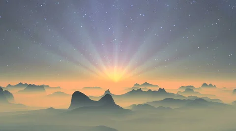 The fall of the UFO and the flash 動画素材 62754689