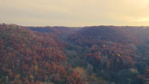 Fall Valley Video stock 220576460