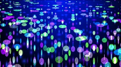 Fall of various clocks Stock Footage 64754344