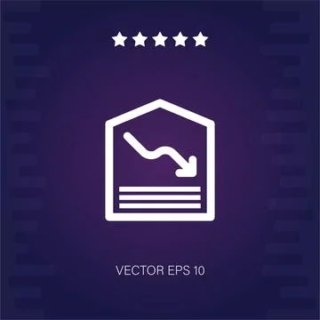 Fall vector icon Stock Illustration