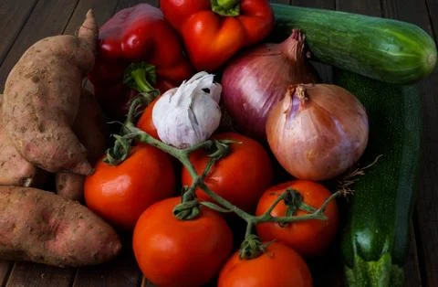 Fall vegetable ready for cooking Stock Photos