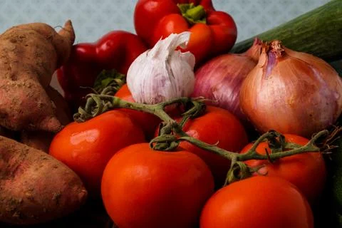 Fall vegetable ready for cooking Stock Photos