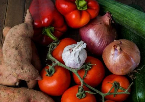 Fall vegetable ready for cooking Stock Photos