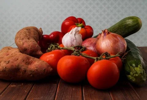 Fall vegetable ready for cooking Stock Photos
