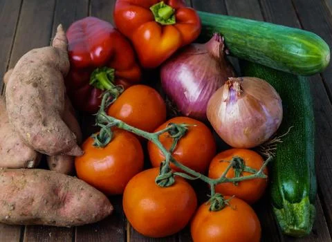 Fall vegetable ready for cooking Stock Photos
