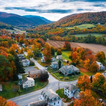 Fall in Vermont Stock Photos