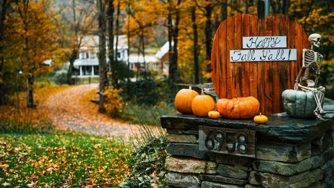 Fall in Vermont Stock Photos