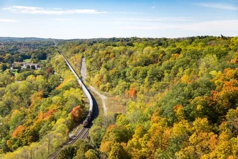Fall view of Dundas Valley Stock Photos