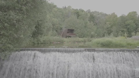 Fall View in the Forest – Scenic Landscape Stockbeeldmateriaal 317587694