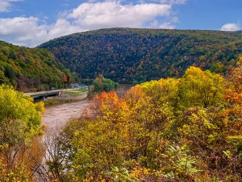 Fall Water Gap Stock Photos