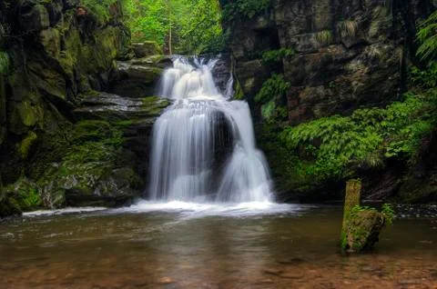 Fall of water Foto stock