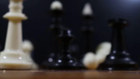 Fall of the white queen Stock Footage 77279024