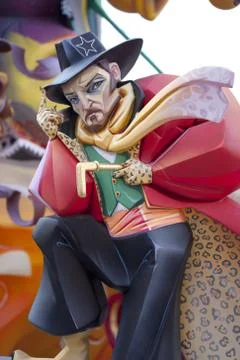 Fallas in Valencia, Spain Stock-Fotos
