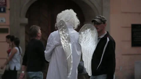 Fallen angel Stock Footage 11711395