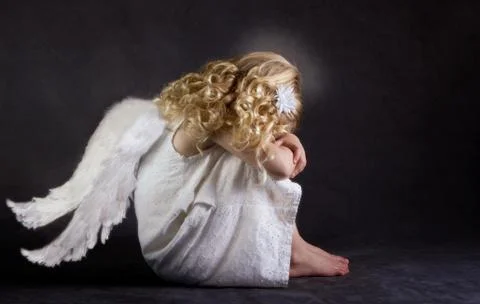 A fallen angel Stock Photos