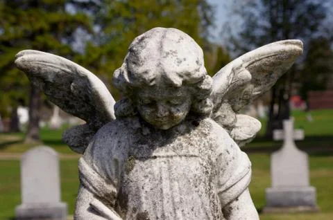 Fallen angel Stock Photos