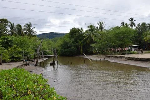 Fallen bridge in Playa Coco, Costa Rica Photos