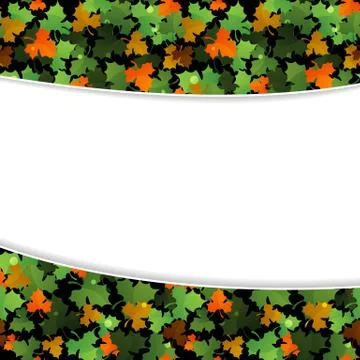 Fallen leaves Stock Illustration