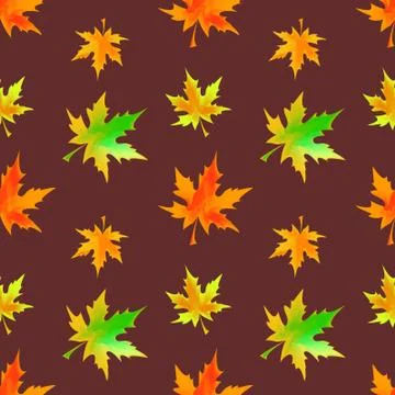 Fallen leaves only Illustrazione stock