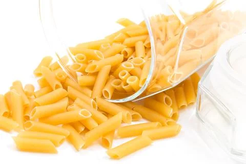 Fallen macaroni Stock Photos